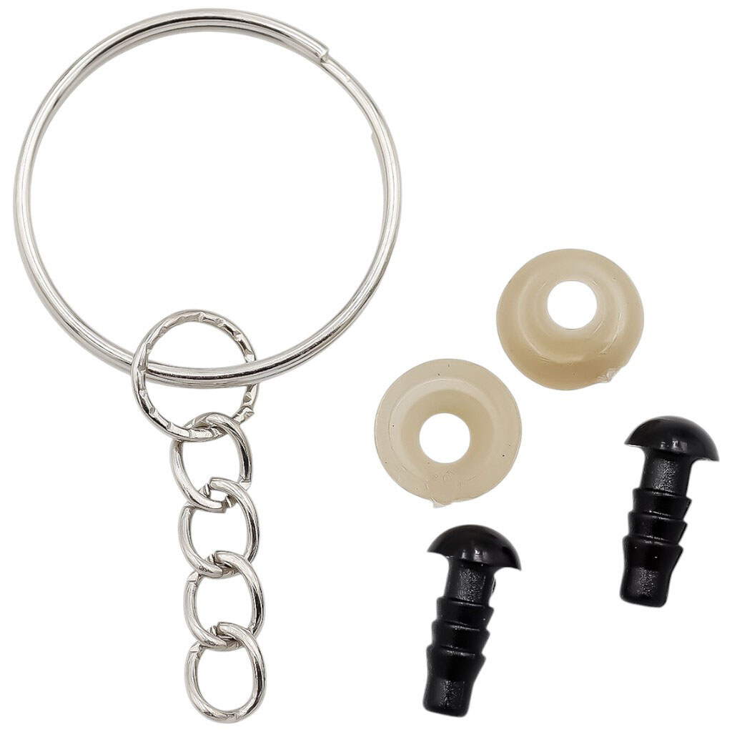 Набор для творчества "Вязаный брелок", микс - № 5 Набор для творчества "Вязаный брелок", микс - № 5