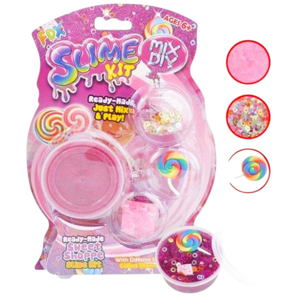 Набір іграшковий: слайм + декор - № 2 Набір іграшковий: слайм + декор - № 2