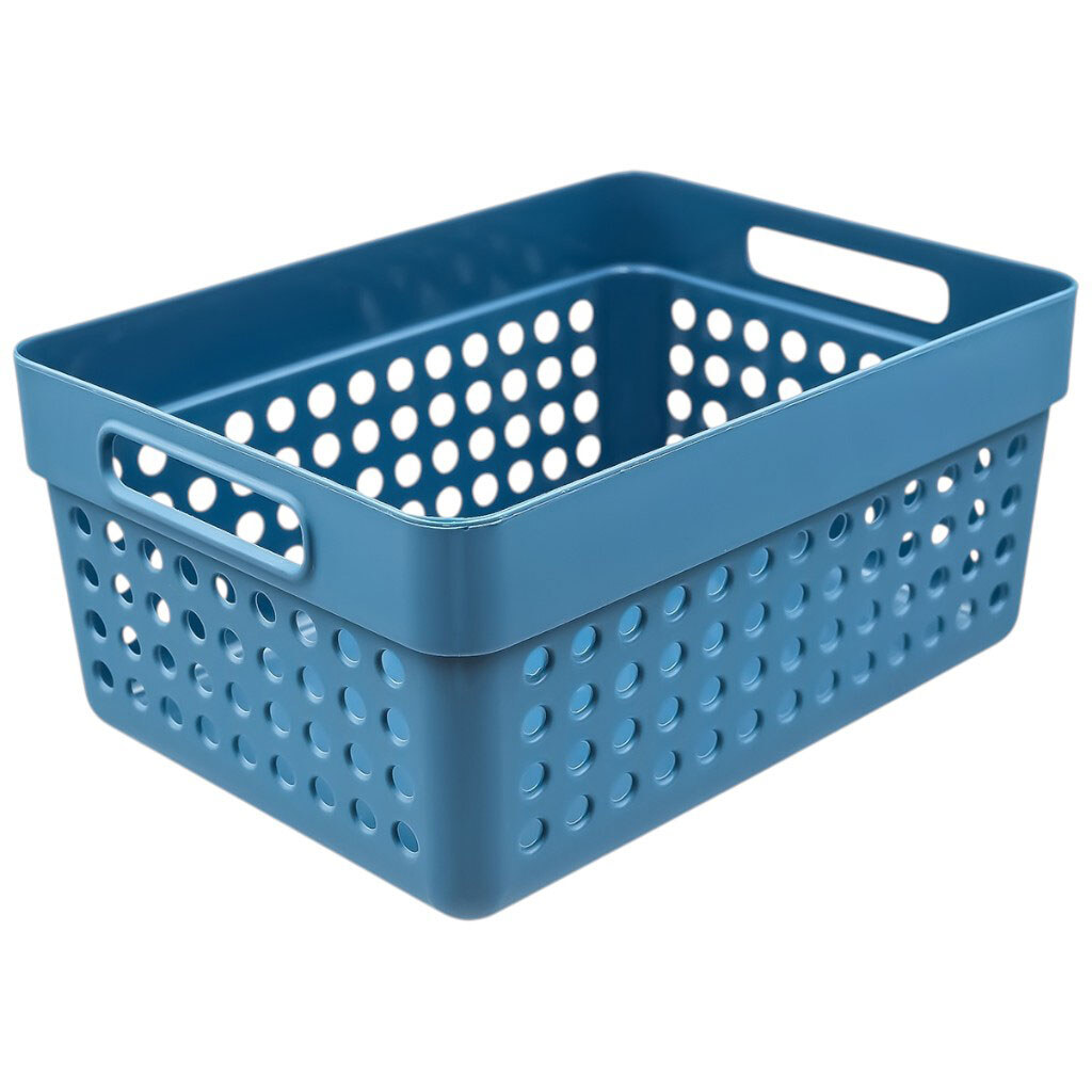 Набор корзин для хранения пластиковых Storage Solutions, 1250 мл - № 3 Набор корзин для хранения пластиковых Storage Solutions, 1250 мл - № 3