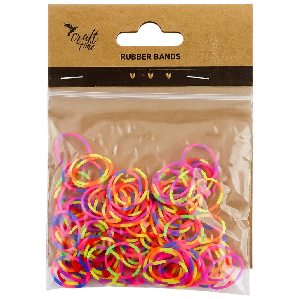 Набор резинок для плетения браслетов Craft time - № 1 Набор резинок для плетения браслетов Craft time - № 1