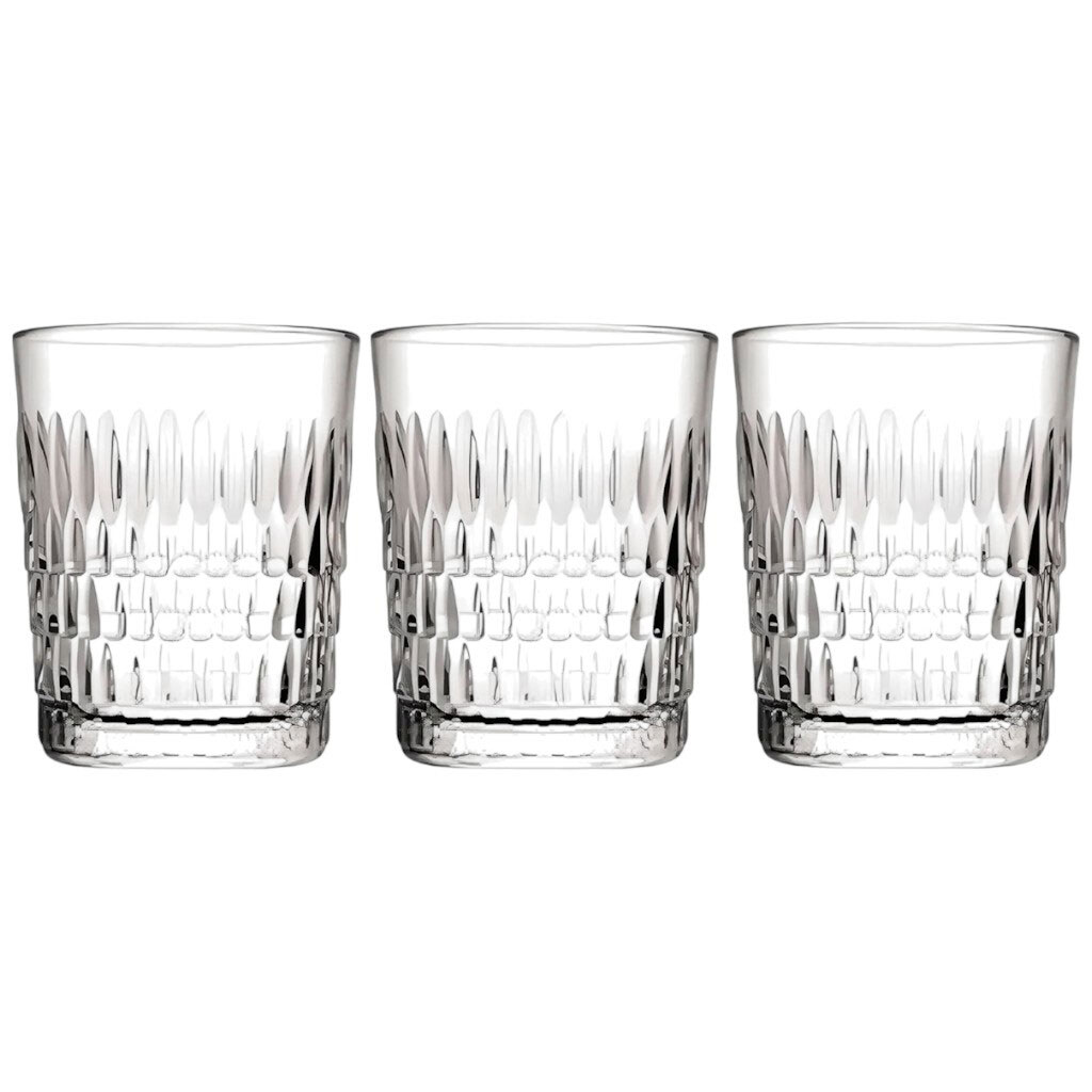 Набор стаканов для виски Pasabahce Рейн, 320 мл - № 2 Набор стаканов для виски Pasabahce Рейн, 320 мл - № 2
