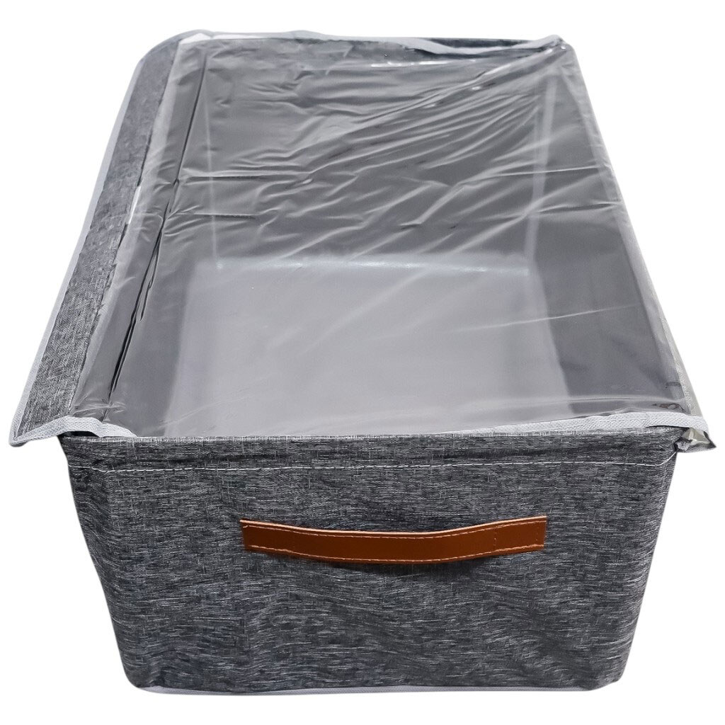 Органайзер для хранения вещей с прозрачной однотонной крышкой - № 1 Органайзер для хранения вещей с прозрачной однотонной крышкой - № 1