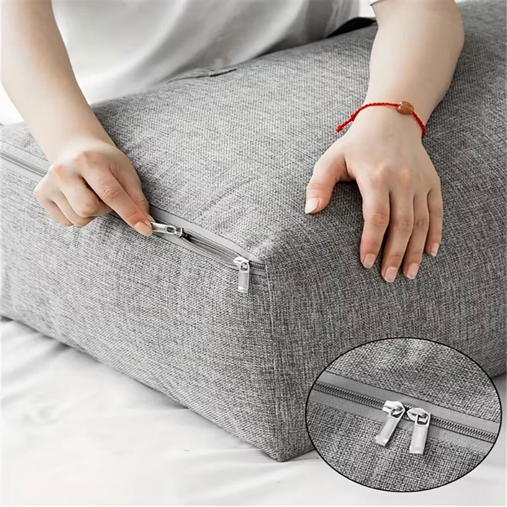 Органайзер-сумка для хранения вещей однотонный, 57х40х22 см - № 4 Органайзер-сумка для хранения вещей однотонный, 57х40х22 см - № 4