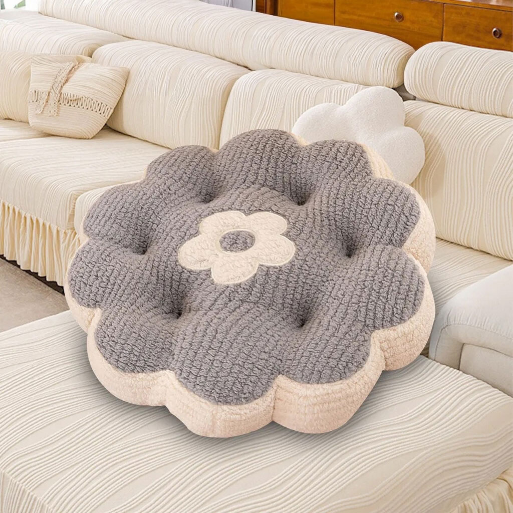 Подушка для стула фигурная Цветок, в ассортименте, 43см - № 2 Подушка для стула фигурная Цветок, в ассортименте, 43см - № 2