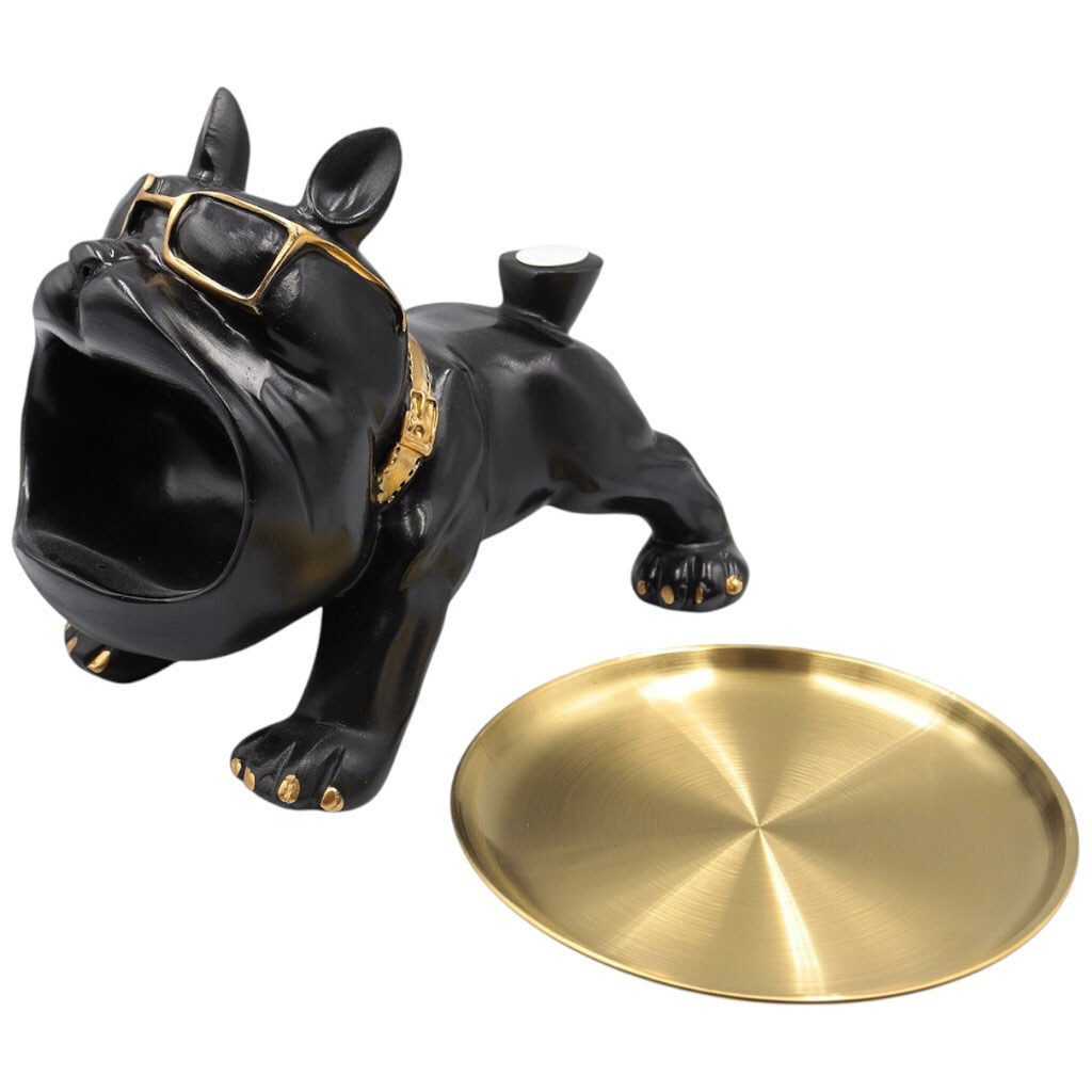 Статуэтка-органайзер декоративная "Бульдог" - № 2 Статуэтка-органайзер декоративная "Бульдог" - № 2