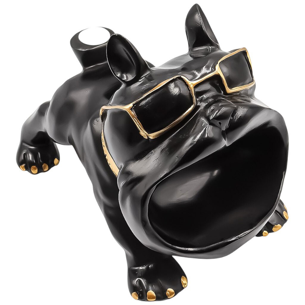 Статуэтка-органайзер декоративная "Бульдог" - № 3 Статуэтка-органайзер декоративная "Бульдог" - № 3