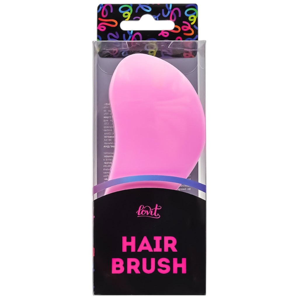 Щітка для волосся масажна Lovit кольорова, мікс - № 2 Щітка для волосся масажна Lovit кольорова, мікс - № 2