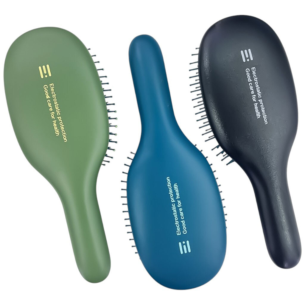 Щітка для волосся масажна овальна кольорова, мікс - № 2 Щітка для волосся масажна овальна кольорова, мікс - № 2