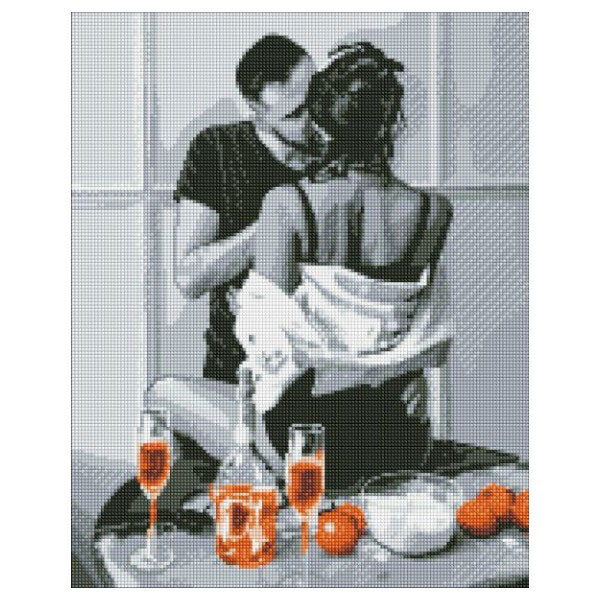 Алмазная мозаика "Утренняя страсть", 40х50см, Ідейка - № 1 Алмазная мозаика "Утренняя страсть", 40х50см, Ідейка - № 1