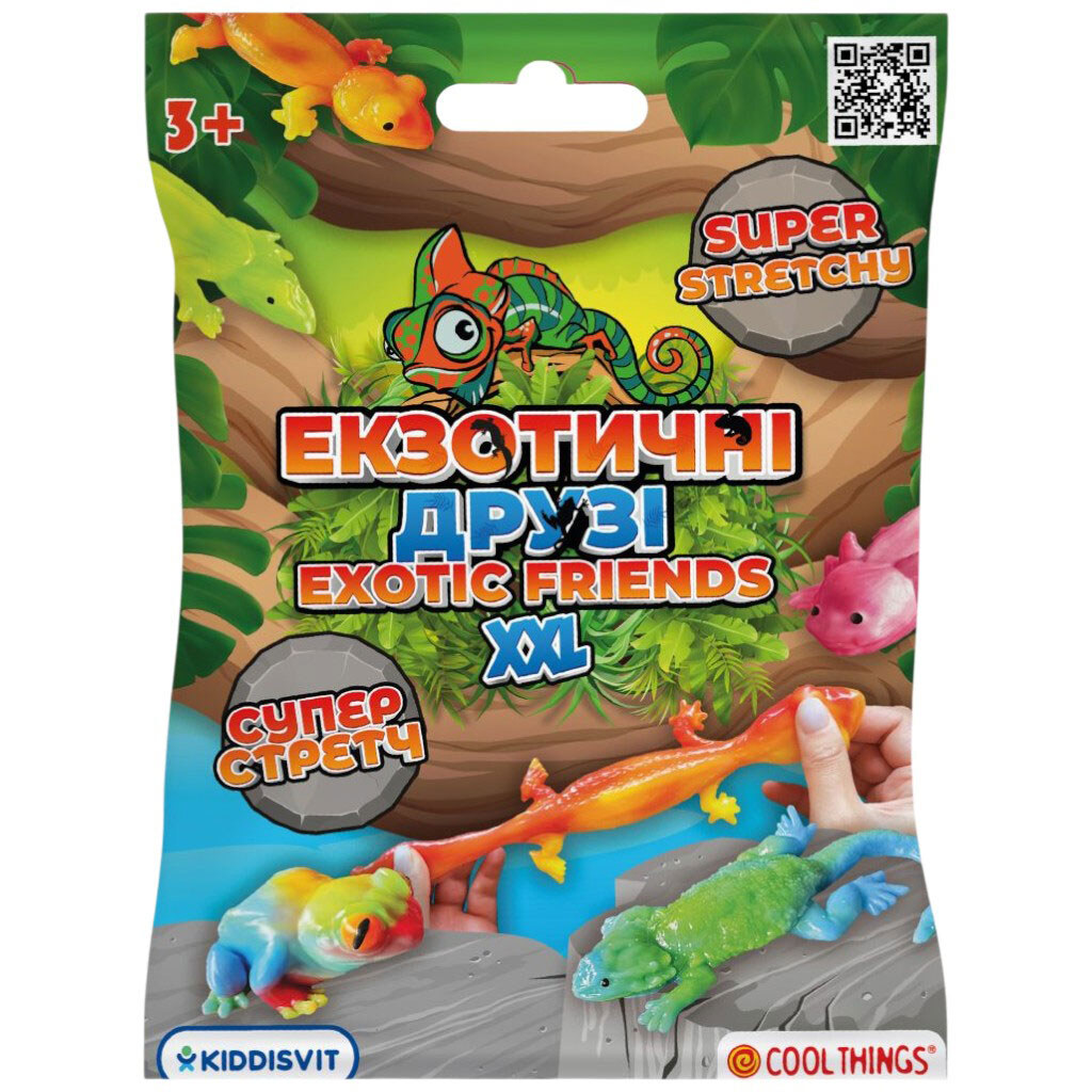 Игрушка-сюрприз "ЭКЗОТИЧЕСКИЕ ДРУЗЬЯ", XXL, микс, Cool Things - № 1 Игрушка-сюрприз "ЭКЗОТИЧЕСКИЕ ДРУЗЬЯ", XXL, микс, Cool Things - № 1