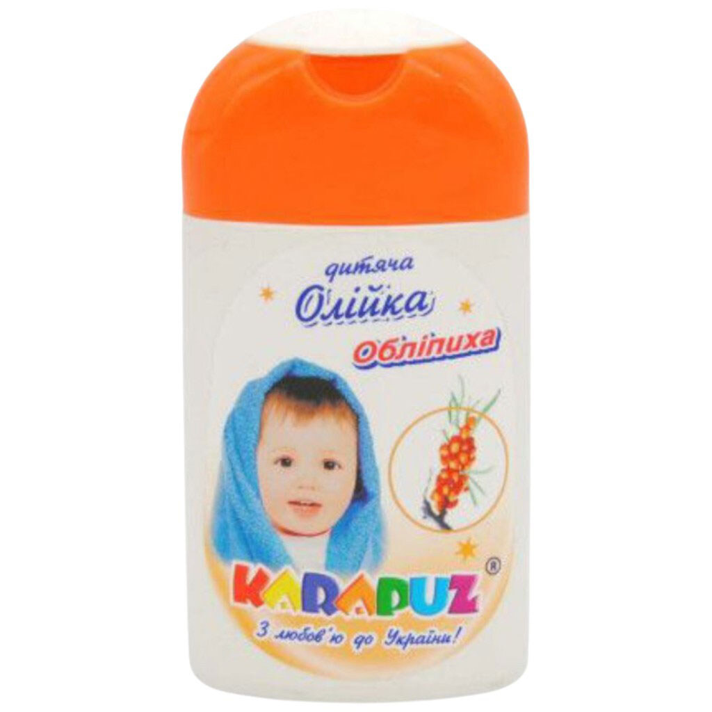 Олія дитяча "Карапуз: обліпиха", 100мл, Карапуз - № 1 Олія дитяча "Карапуз: обліпиха", 100мл, Карапуз - № 1