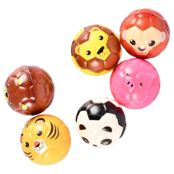 Мʼячик фомовий розмір 7,6 см, MIX кольорів, Mic - № 2 Мʼячик фомовий розмір 7,6 см, MIX кольорів, Mic - № 2