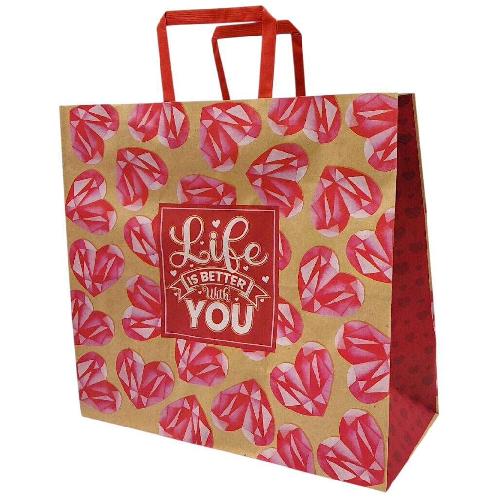 Пакет паперовий "КРАФТ", 32х15х30 см, Bourgeois - № 1 Пакет паперовий "КРАФТ", 32х15х30 см, Bourgeois - № 1