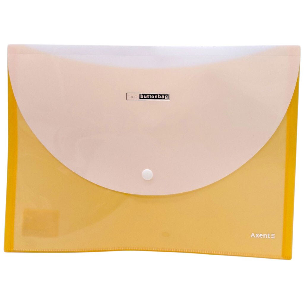 Папка пластиковая на кнопке А4, Axent - № 1 Папка пластиковая на кнопке А4, Axent - № 1