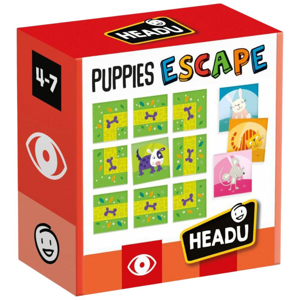 Розвиваюча гра "Втеча цуценят", Headu - № 2 Розвиваюча гра "Втеча цуценят", Headu - № 2