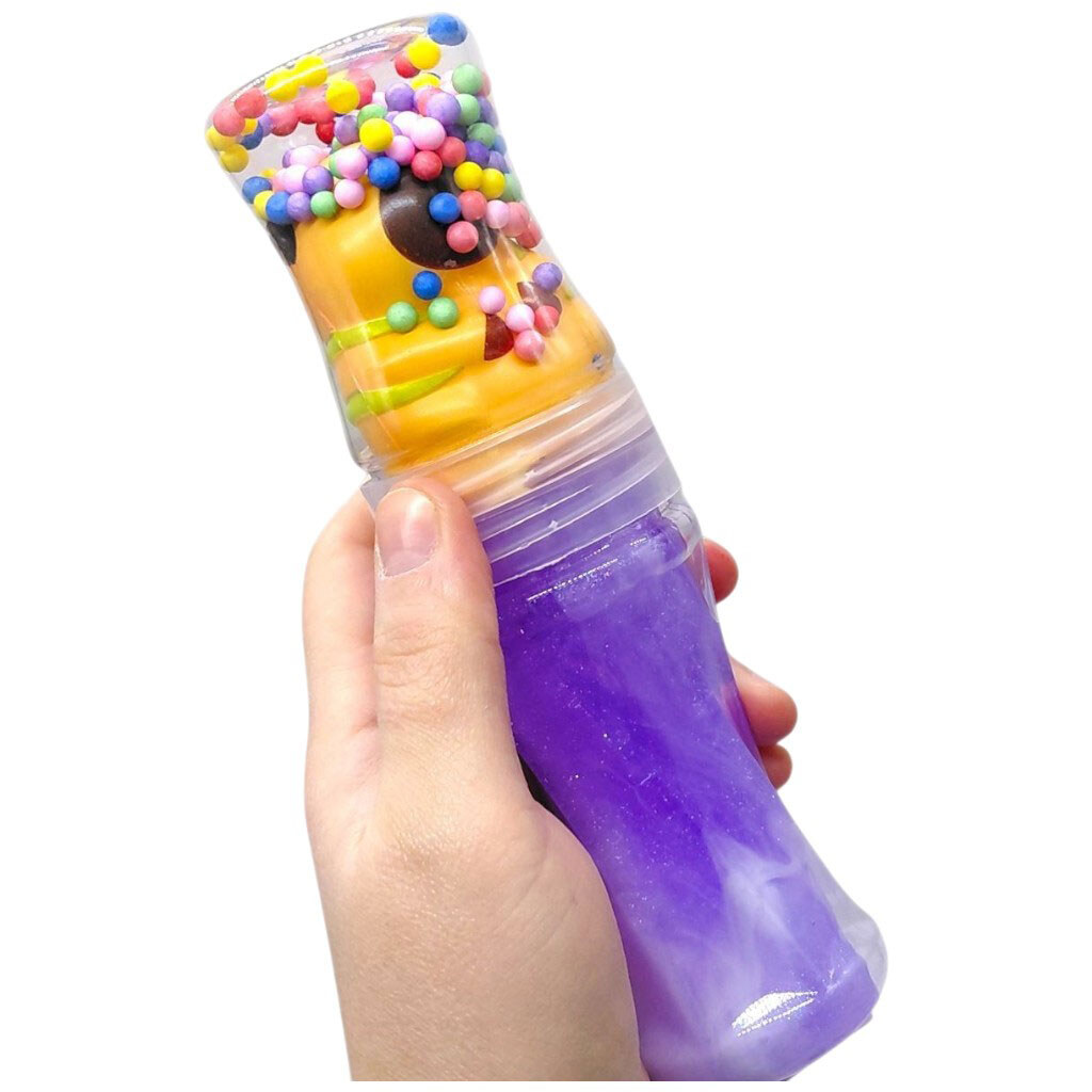 Слайм "Капібара", з глітером, 19 см, Mic - № 2 Слайм "Капібара", з глітером, 19 см, Mic - № 2