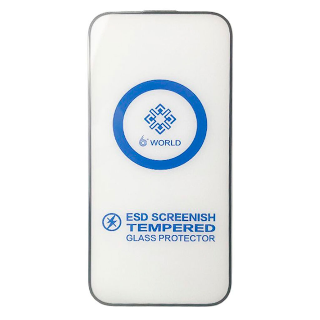 Защитное стекло Apple iPhone 17 Pro, Premium Tempered Glass, 9D, Черный - № 2 Защитное стекло Apple iPhone 17 Pro, Premium Tempered Glass, 9D, Черный - № 2