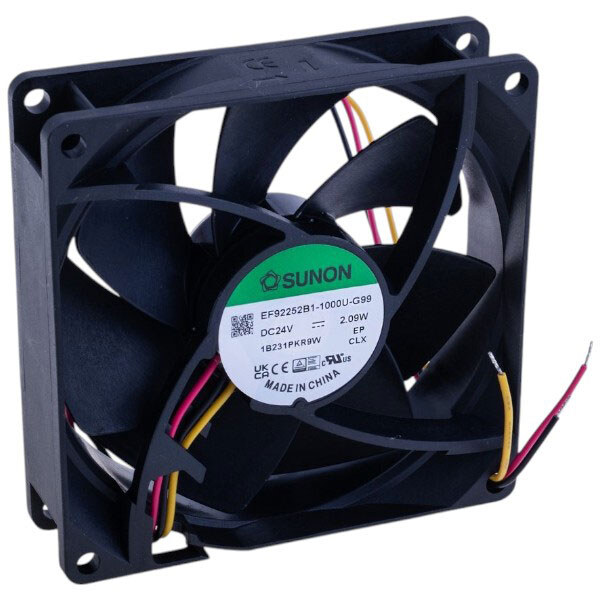 Вентилятор 92x92x25, 24V (EF92252B1-G99) - № 1 Вентилятор 92x92x25, 24V (EF92252B1-G99) - № 1