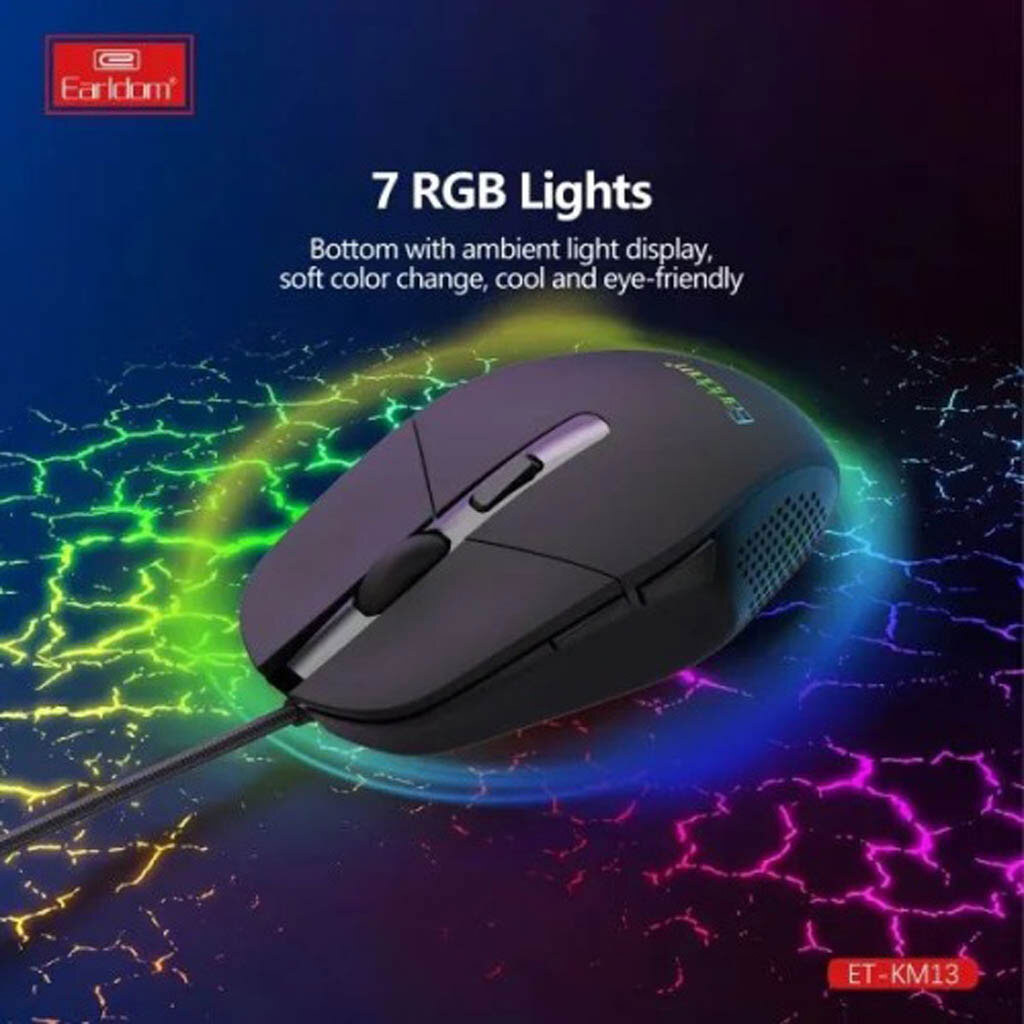Миша Earldom ET-KM13 Gaming, Чорний - № 2 Миша Earldom ET-KM13 Gaming, Чорний - № 2