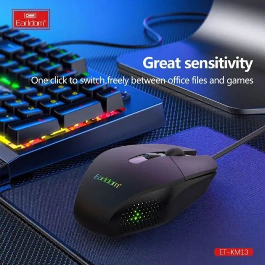 Миша Earldom ET-KM13 Gaming, Чорний - № 4 Миша Earldom ET-KM13 Gaming, Чорний - № 4