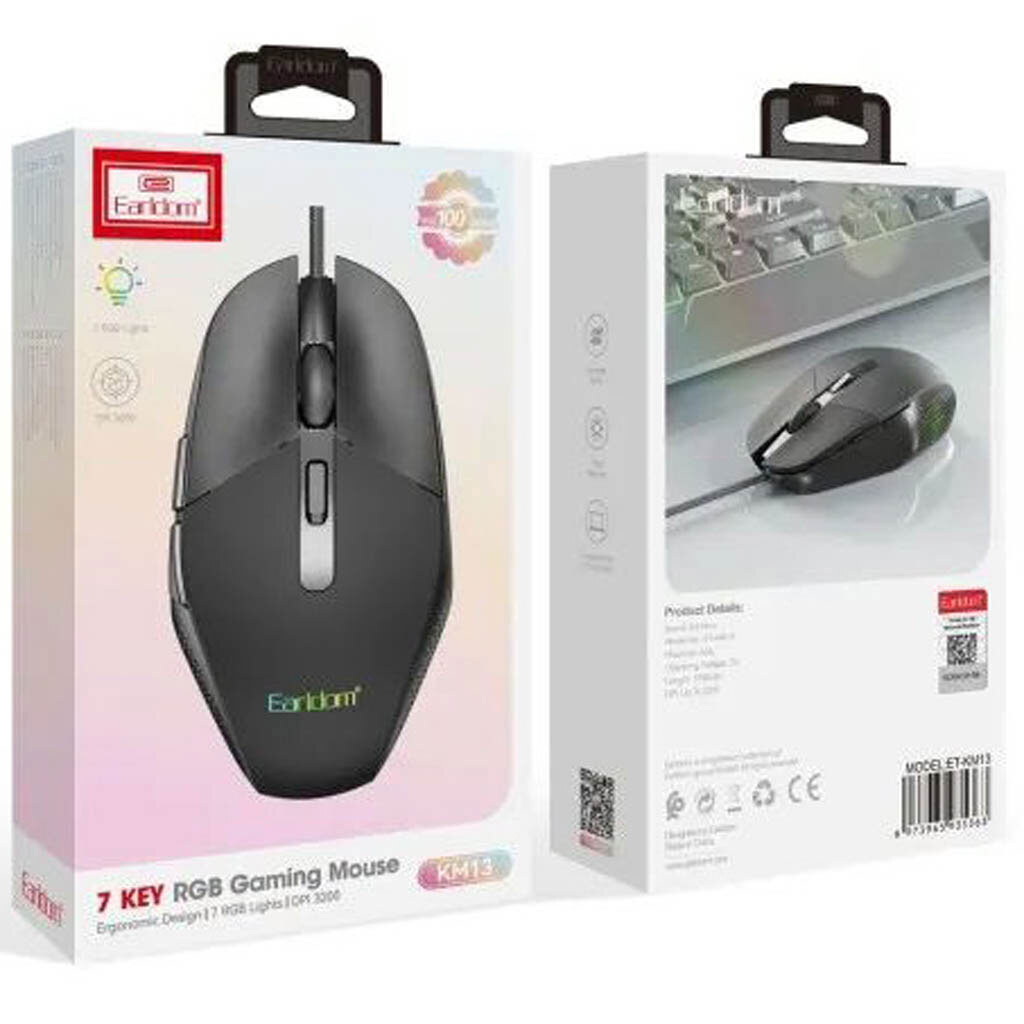 Миша Earldom ET-KM13 Gaming, Чорний - № 5 Миша Earldom ET-KM13 Gaming, Чорний - № 5