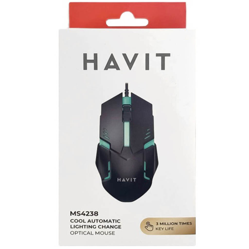 Миша Havit HV-MS4238, Чорний - № 5 Миша Havit HV-MS4238, Чорний - № 5