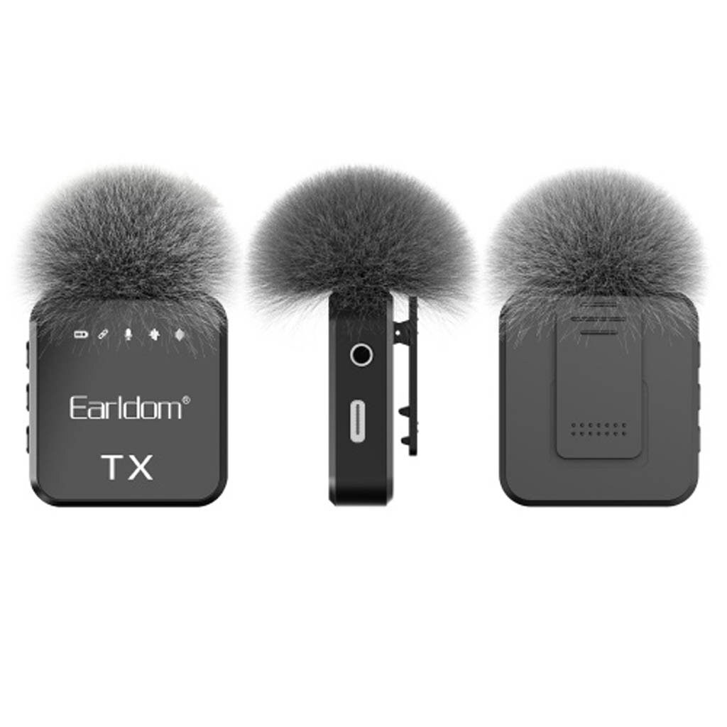 Микрофон петличный Earldom ET-MC-13, Черный - № 2 Микрофон петличный Earldom ET-MC-13, Черный - № 2