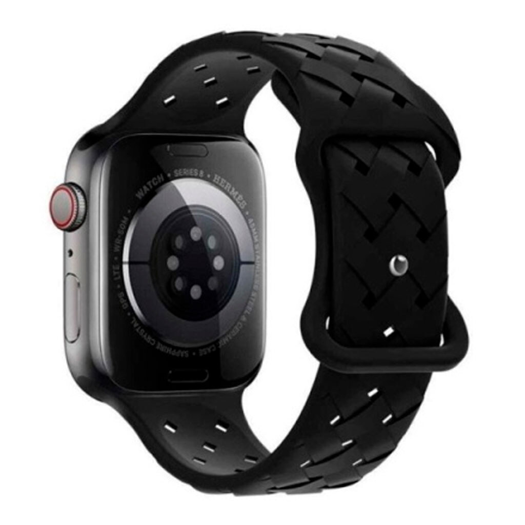 Ремінець Apple Watch 38 / Watch 40, Hoco iWatch WA16, Чорний - № 1 Ремінець Apple Watch 38 / Watch 40, Hoco iWatch WA16, Чорний - № 1