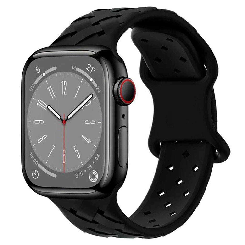 Ремінець Apple Watch 38 / Watch 40, Hoco iWatch WA16, Чорний - № 2 Ремінець Apple Watch 38 / Watch 40, Hoco iWatch WA16, Чорний - № 2