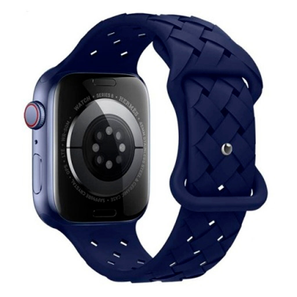 Ремінець Apple Watch 38 / Watch 40, Hoco iWatch WA16, Navy Blue, Синій - № 1 Ремінець Apple Watch 38 / Watch 40, Hoco iWatch WA16, Navy Blue, Синій - № 1