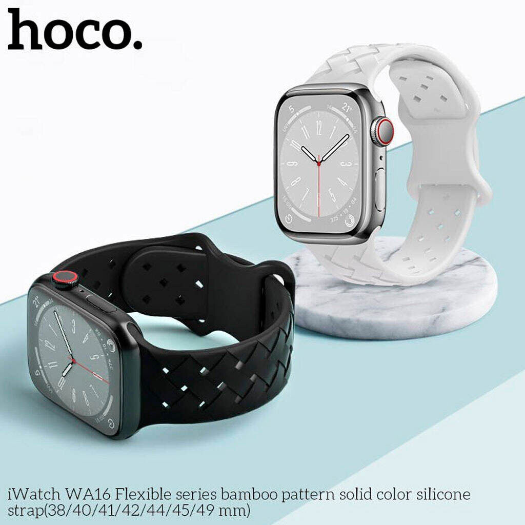 Ремешок Apple Watch 38 / Watch 40, Hoco iWatch WA16, Pine Green, Зеленый - № 4 Ремешок Apple Watch 38 / Watch 40, Hoco iWatch WA16, Pine Green, Зеленый - № 4