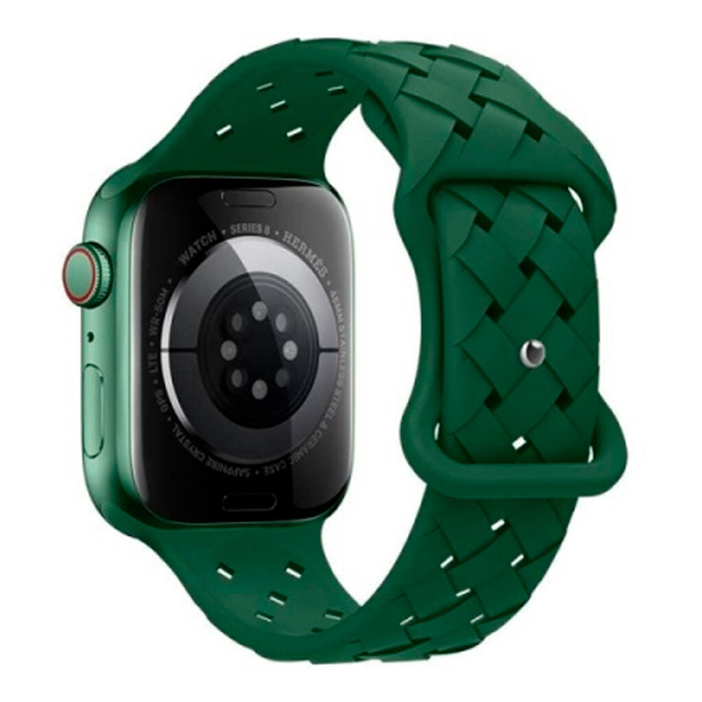 Ремешок Apple Watch 42 / Watch 44, Hoco iWatch WA16, Alfalfa, Зеленый - № 1 Ремешок Apple Watch 42 / Watch 44, Hoco iWatch WA16, Alfalfa, Зеленый - № 1
