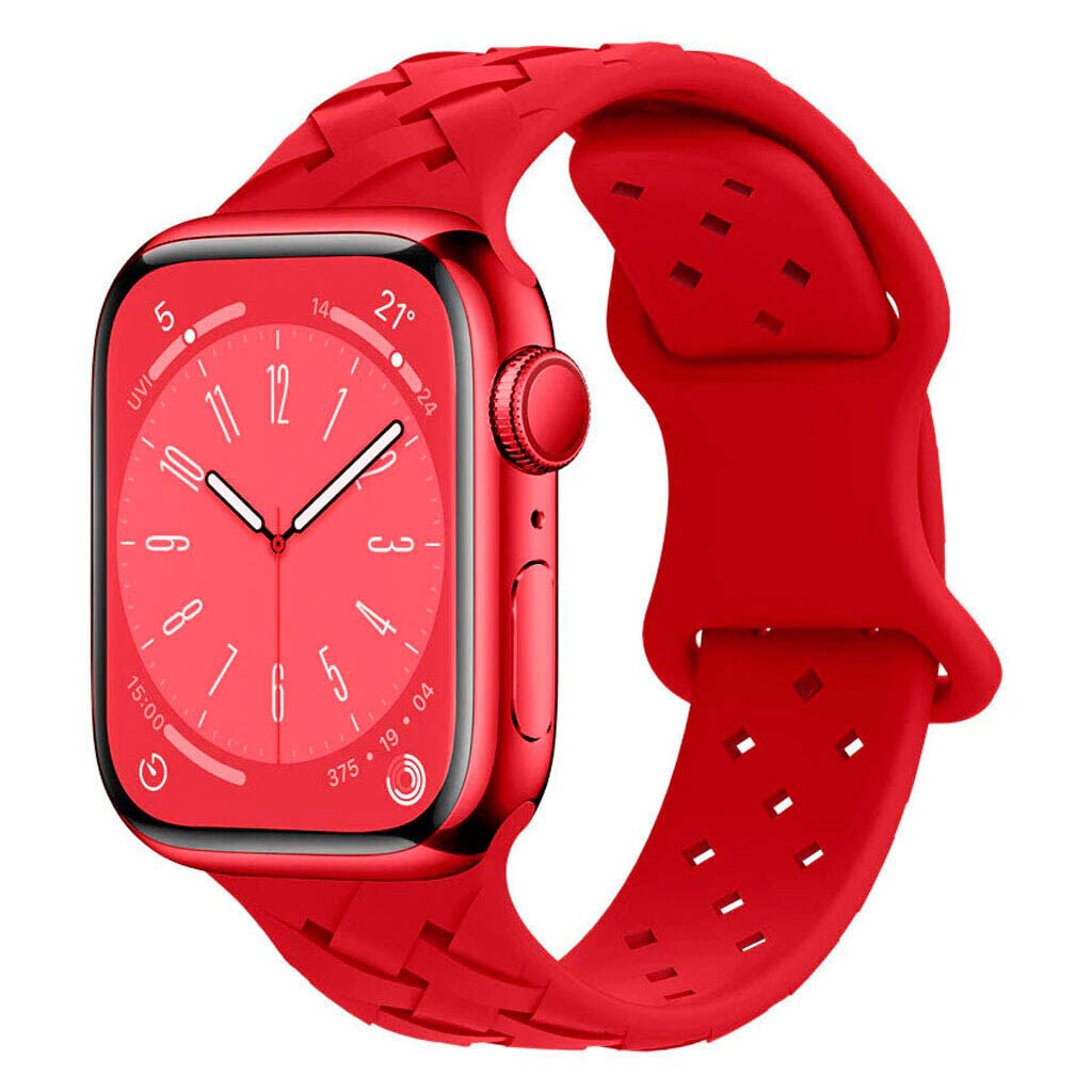 Ремінець Apple Watch 42 / Watch 44, Hoco iWatch WA16, Big Red, Червоний - № 2 Ремінець Apple Watch 42 / Watch 44, Hoco iWatch WA16, Big Red, Червоний - № 2