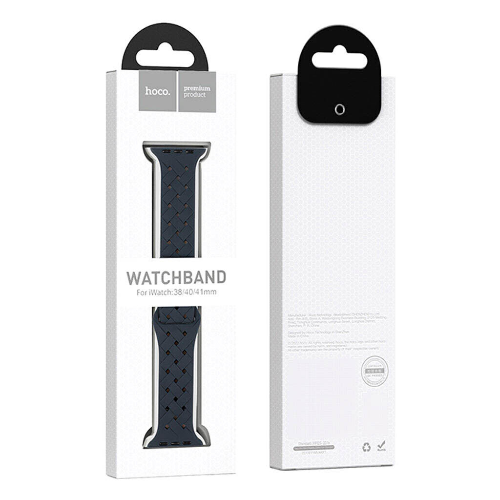 Ремінець Apple Watch 42 / Watch 44, Hoco iWatch WA16, Big Red, Червоний - № 5 Ремінець Apple Watch 42 / Watch 44, Hoco iWatch WA16, Big Red, Червоний - № 5