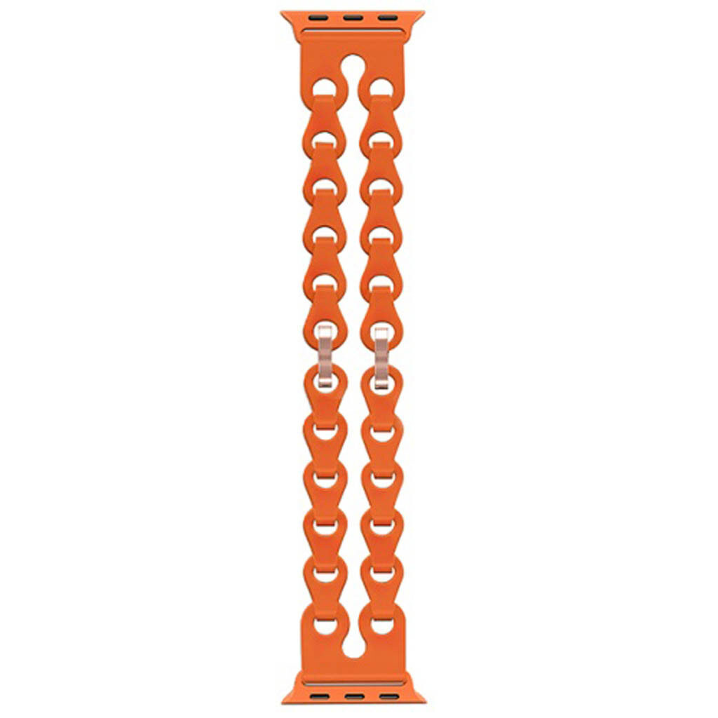 Ремешок Apple Watch 38 / Watch 40, Hoco iWatch WA28, Оранжевый - № 2 Ремешок Apple Watch 38 / Watch 40, Hoco iWatch WA28, Оранжевый - № 2