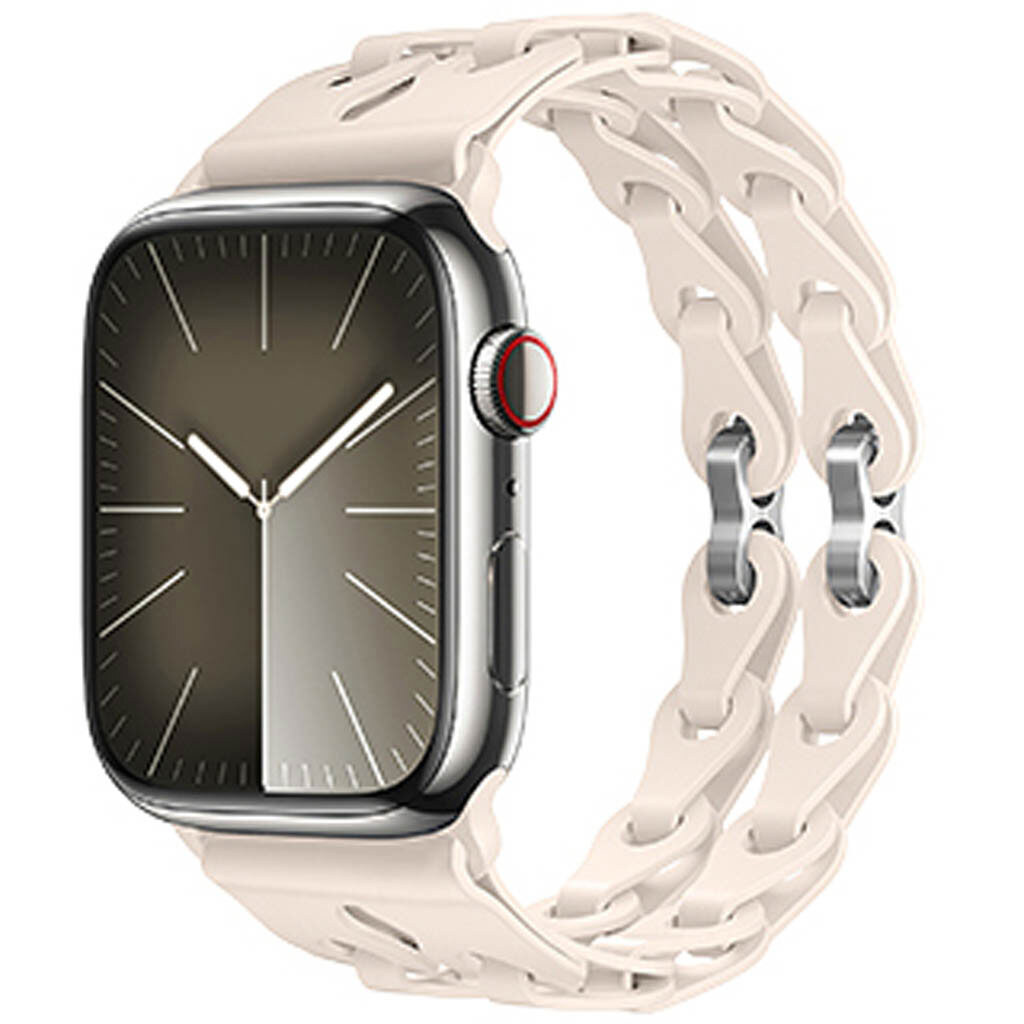 Ремешок Apple Watch 42 / Watch 44, Hoco iWatch WA28, Star Color, Бежевый - № 3 Ремешок Apple Watch 42 / Watch 44, Hoco iWatch WA28, Star Color, Бежевый - № 3