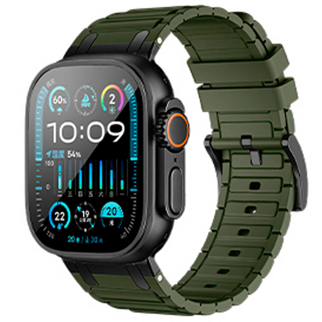 Ремешок Apple Watch 38 / Watch 40, Hoco iWatch WA35, Army Green, Зеленый - № 2 Ремешок Apple Watch 38 / Watch 40, Hoco iWatch WA35, Army Green, Зеленый - № 2