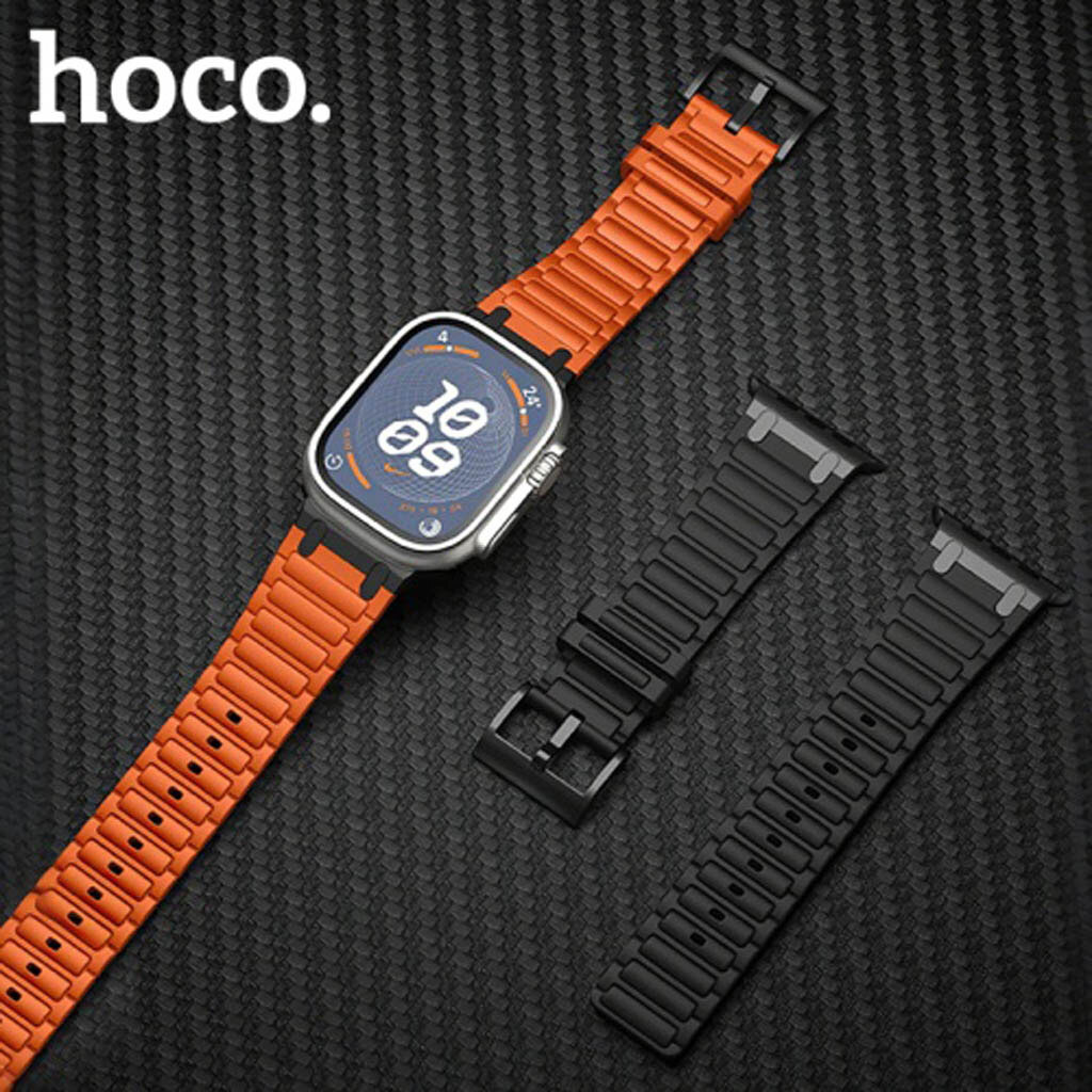 Ремешок Apple Watch 38 / Watch 40, Hoco iWatch WA35, Черный - № 4 Ремешок Apple Watch 38 / Watch 40, Hoco iWatch WA35, Черный - № 4
