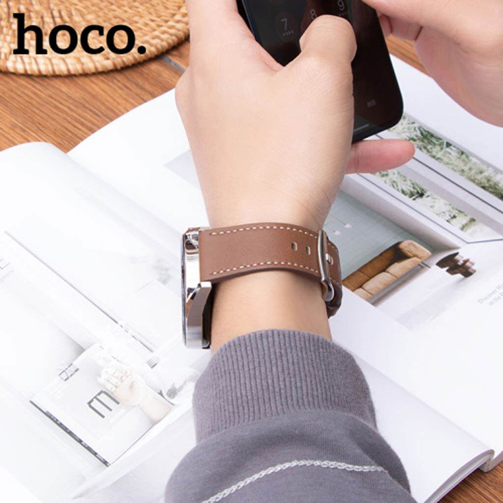 Ремінець універсальний, Hoco iWatch WH10, Коричневий - № 5 Ремінець універсальний, Hoco iWatch WH10, Коричневий - № 5