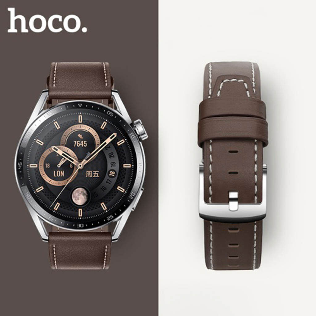 Ремінець універсальний, Hoco iWatch WH10, Кавовий - № 3 Ремінець універсальний, Hoco iWatch WH10, Кавовий - № 3