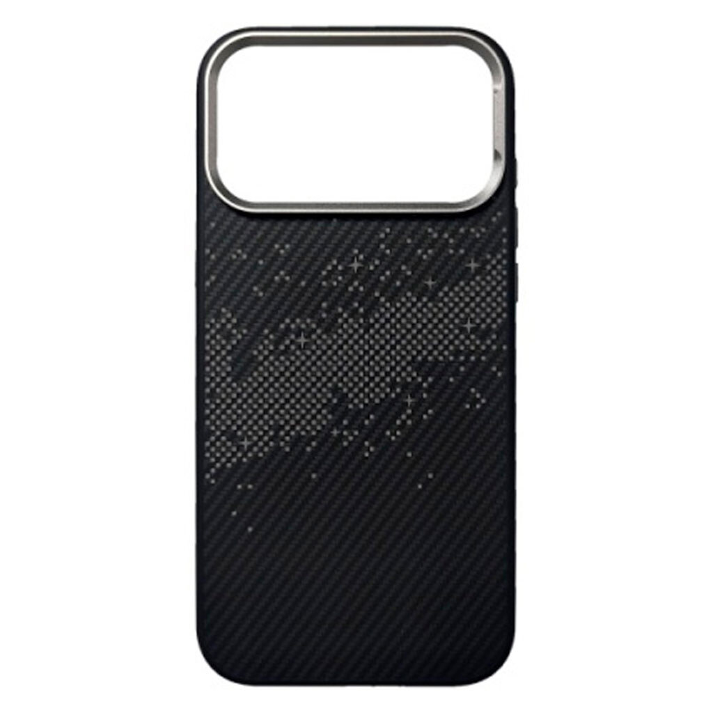 Чохол (накладка) Apple iPhone 17 Pro Max, Carbonite, MagSafe, Чорний - № 1 Чохол (накладка) Apple iPhone 17 Pro Max, Carbonite, MagSafe, Чорний - № 1