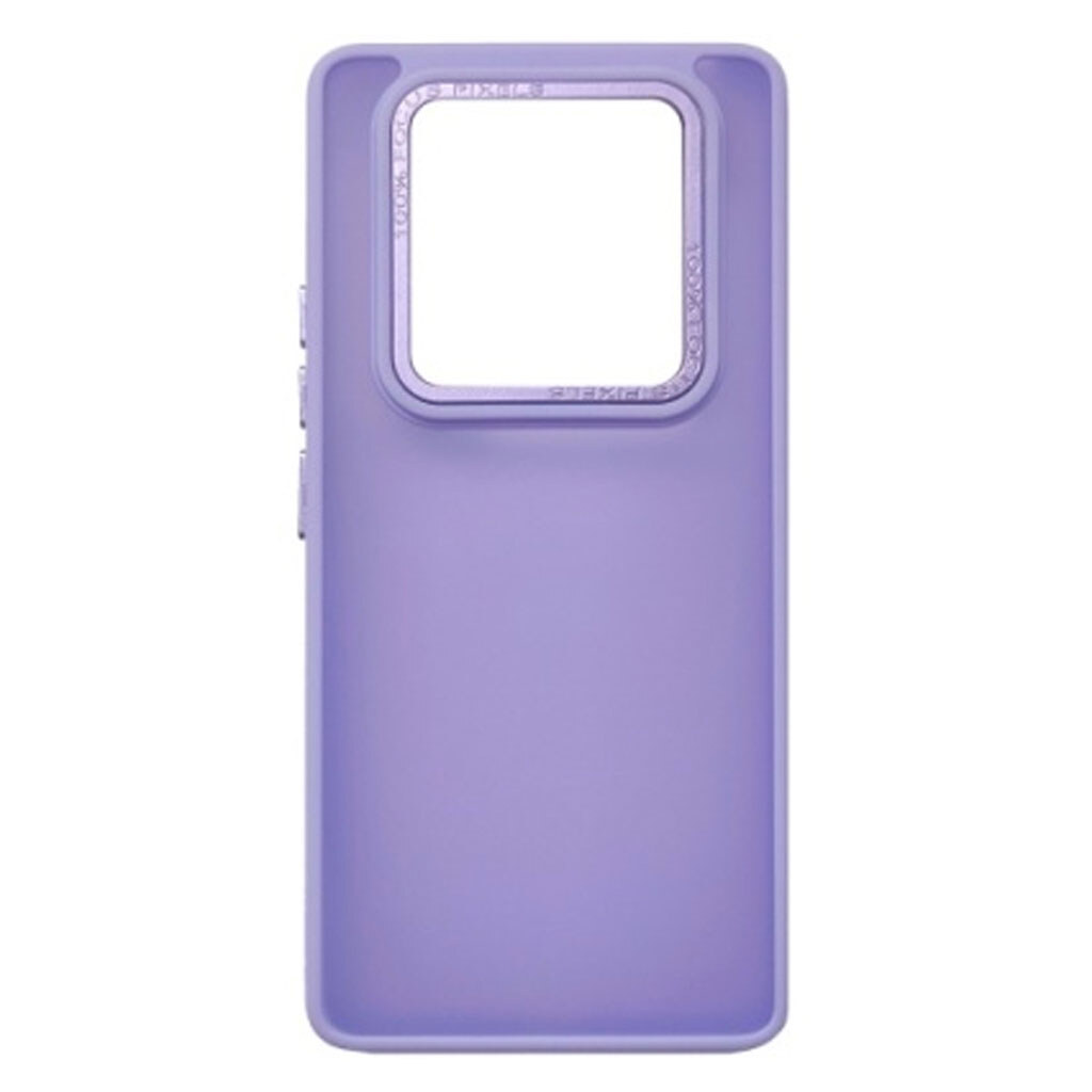 Чехол (накладка) Xiaomi Poco X7 / Redmi Note 14 Pro 5G, Matte Guard, Light Violet, Фиолетовый - № 1 Чехол (накладка) Xiaomi Poco X7 / Redmi Note 14 Pro 5G, Matte Guard, Light Violet, Фиолетовый - № 1