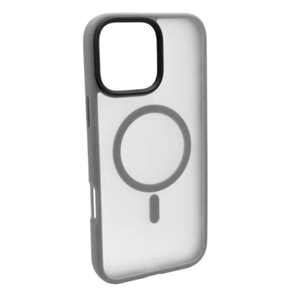 Чохол (накладка) Apple iPhone 16 Pro, Piblue PL-52, MagSafe, Сірий - № 1 Чохол (накладка) Apple iPhone 16 Pro, Piblue PL-52, MagSafe, Сірий - № 1