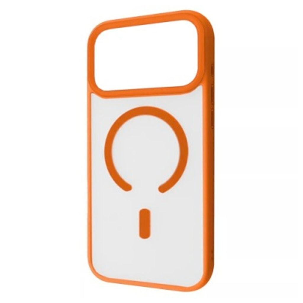 Чохол (накладка) Apple iPhone 17 Pro, Piblue PL-52, MagSafe, Помаранчевий - № 1 Чохол (накладка) Apple iPhone 17 Pro, Piblue PL-52, MagSafe, Помаранчевий - № 1
