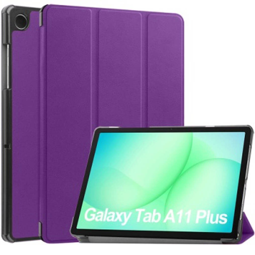 Чохол (книжка) Samsung Galaxy Tab A11 Plus, Zarmans, Фіолетовий - № 2 Чохол (книжка) Samsung Galaxy Tab A11 Plus, Zarmans, Фіолетовий - № 2