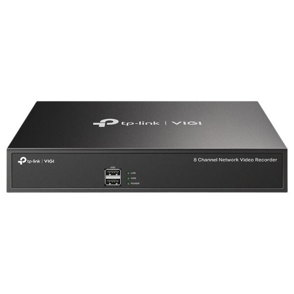 Відеореєстратор TP-Link VIGI NVR1008H, Чорний - № 1 Відеореєстратор TP-Link VIGI NVR1008H, Чорний - № 1