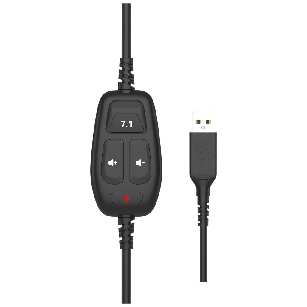 Гарнитура Bloody G585, С микрофоном, Черный - № 10 Гарнитура Bloody G585, С микрофоном, Черный - № 10