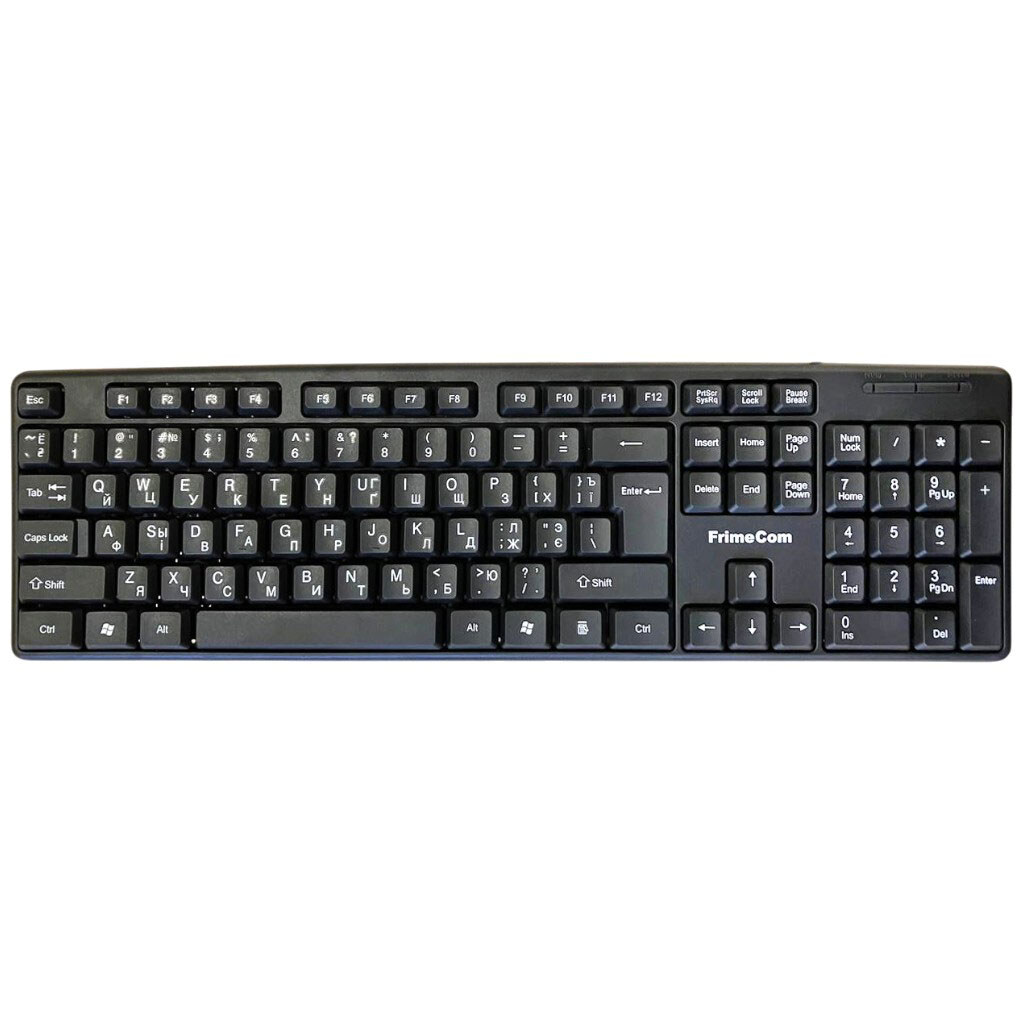 Клавиатура FrimeCom FC-507, Черный - № 1 Клавиатура FrimeCom FC-507, Черный - № 1