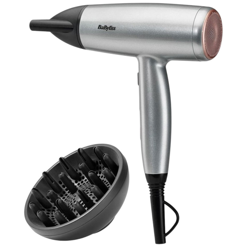 Фен Babyliss Cosmos D580DE, Срібний - № 1 Фен Babyliss Cosmos D580DE, Срібний - № 1