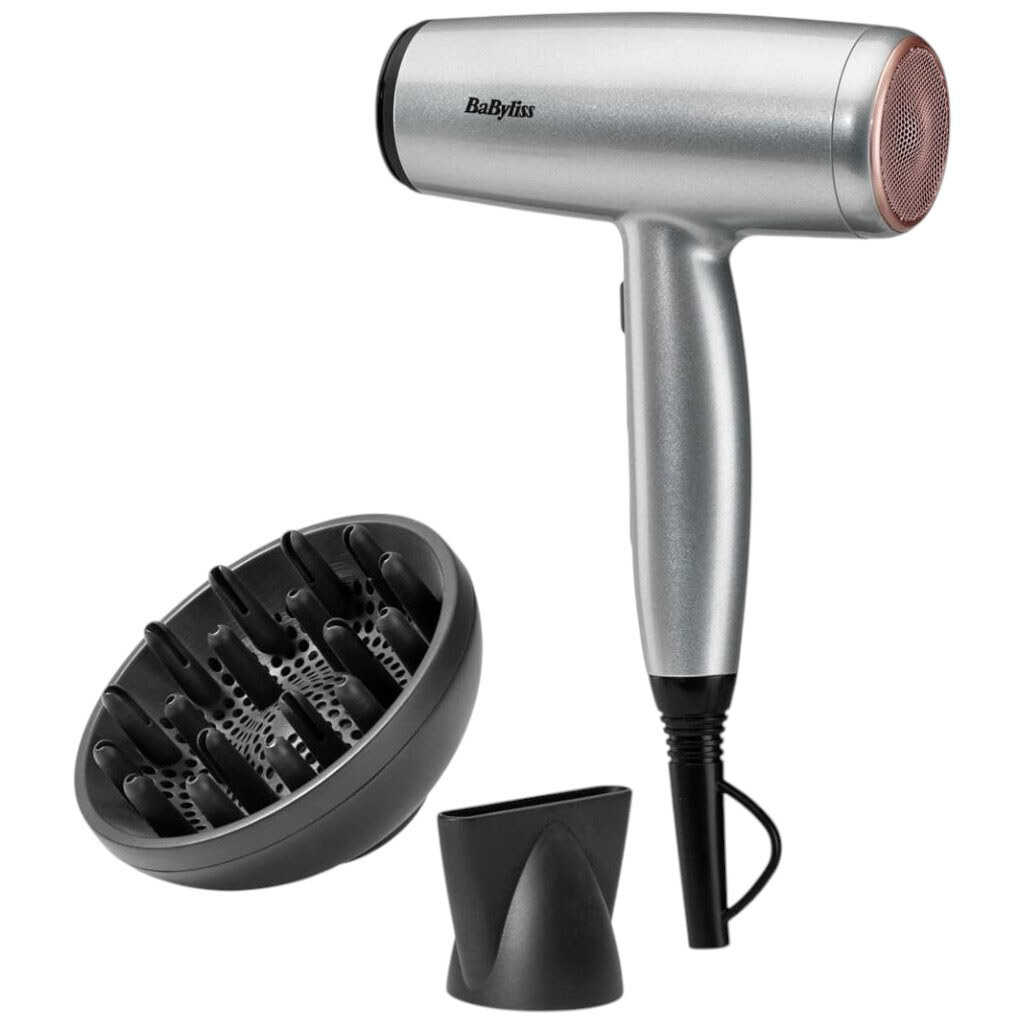 Фен Babyliss Cosmos D580DE, Срібний - № 2 Фен Babyliss Cosmos D580DE, Срібний - № 2
